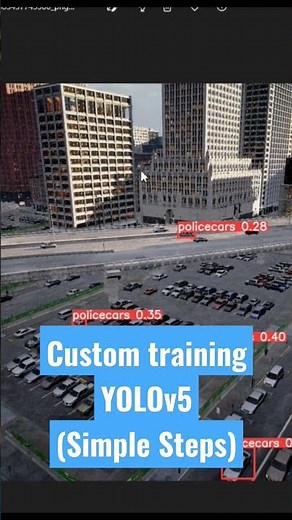 Custom dataset training using YOLOv5 #objectdetection#customtraining#yolo#python#pytorch#viscode