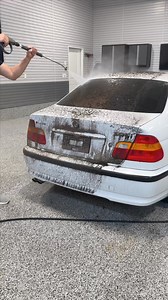 Pressure Washing a MUDDY Repo Car! #detailing #pressurewashing #vehicle #asmr | The Detail Geek