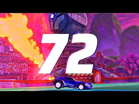 ROCKET LEAGUE INSANITY 72 ! (BEST GOALS, FREESTYLES, CORNER READS)
