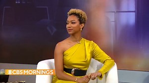 Actress Sonequa Martin-Green is making history on Star Trek on Paramount as the first Black female captain in the franchise's 55-year run. She shares the "profound" impact it's had on her life and coming back to the show after giving birth to her daughter. | CBS Mornings