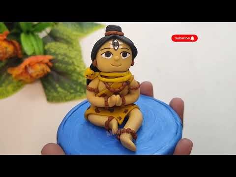 How To Make Mahadev Idol! Mahadev ji Nanda Maharaj Making with clay! Mahadev ji! Har Har Mahadev