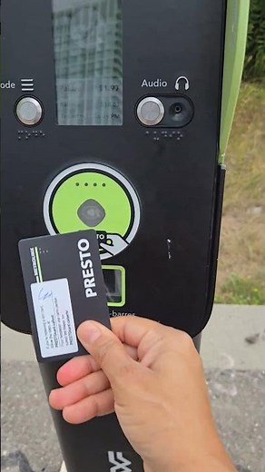 How to use Presto card #presto #gotrain #toronto #downtown