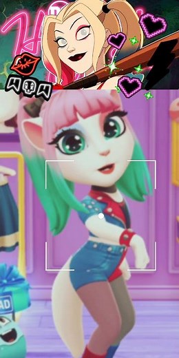 My Talking Angela became Harley Quinn 🔥💖🔥