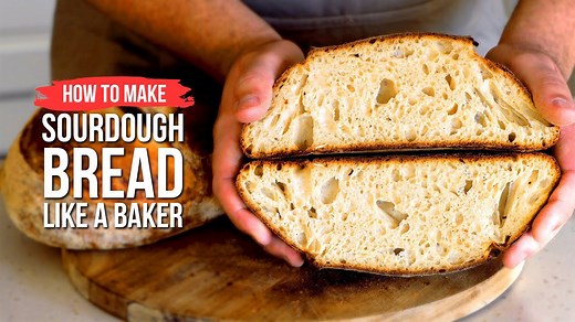 How to Make SOURDOUGH BREAD from Start to Finish