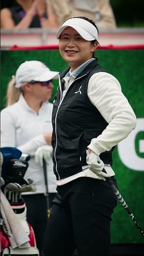 Birdie on the 18th for an early 2-stroke lead 💪Yan Liu is getting it done in Grand Rapids