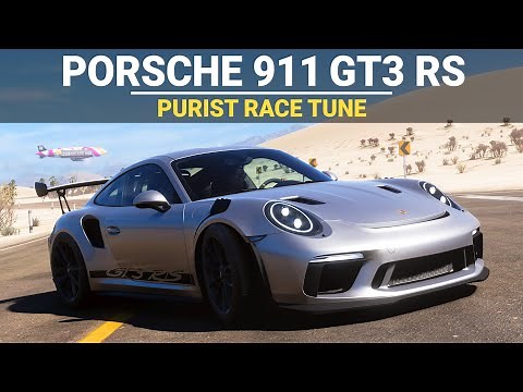 Forza Horizon 5 Tuning - 2019 Porsche 911 GT3 RS - FH5 Purist Race Build, Tune & Gameplay