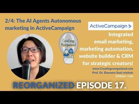 I Replaced My Tired Brain with AI Marketing Agents ‪@ActiveCampaign‬ — Here's What Happened 2/4