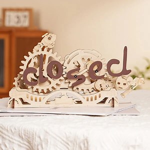 3D Puzzle - Open/Closed Sign