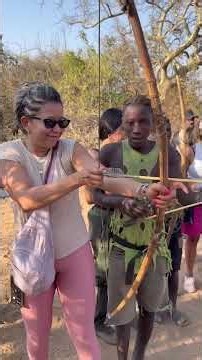 Hadzabe bushmen love sharing their traditions with visitors in the bush