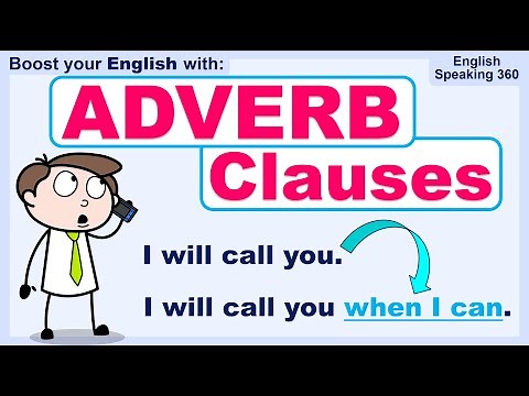 ADVERB CLAUSES Made Easy | All 9 Types Explained with Real Examples & Pictures