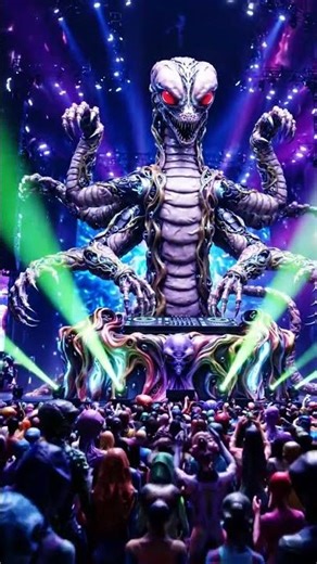 Alien rave ride