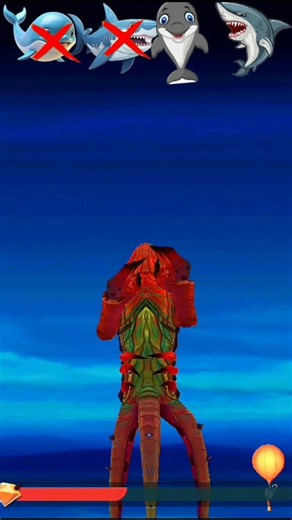 Hungry Shark Evolution Game Play Noob Shark Vs Pro Shark 🦈 King 👑#new #shorts