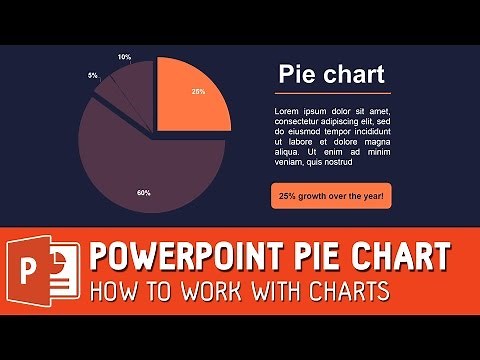 Powerpoint pie chart - how to work with charts ✔