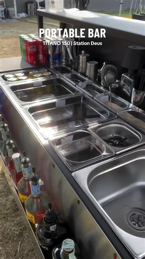 Portable Cocktail Station - TITANO 150 | Station Deus