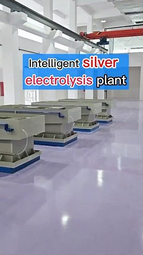 Fully Automated Silver Electrolysis Equipment | High-Purity Silver Refining System