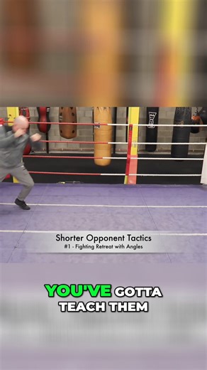 Angles on the retreat...good against the aggressor 🥊 | MyBoxingCoach