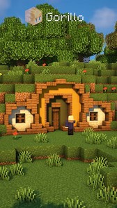 714K views · 7K reactions | Minecraft Hobbit Hole Base #minecraft #minecraftbuilding #minecrafttutorial | Gorillo | Facebook