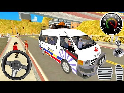 Van Minibus Driving Games - Minibus Simulator 3D 2026 - Bus Simulator Game _ Android Gameplay