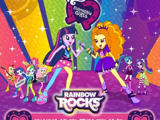 Rainbow Rocks - The Rainbooms《小马宝莉小马国女孩2彩虹摇滚》OP
