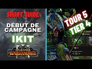 Skaven Tier 4 in 5 turns - Ikit campaign start - Skaven tips - Guide - Warhammer Total War 3