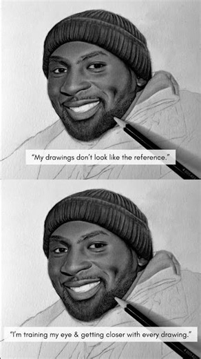 Positive thinking for the win 💪✨ #artbusiness #workingartist #drawing #smallbusiness #art #realism