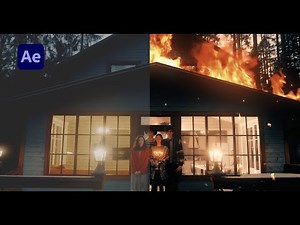 Composite Fire in AFTER EFFECTS - TUTORIAL