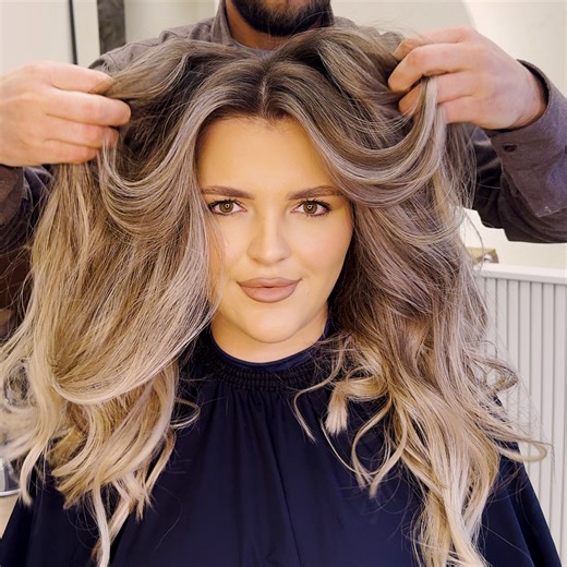 17K views · 61 reactions | From brown to blond balayage hair! ‍♀️✨ | Make-Up & Hair Tutorials | Facebook