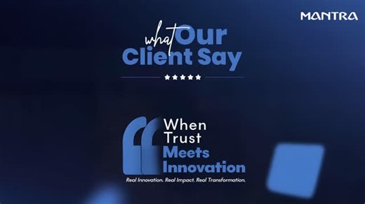 Mantra Softech on Instagram: "🔊 𝗩𝗼𝗶𝗰𝗲𝘀 𝗼𝗳 𝗧𝗿𝘂𝘀𝘁 Real Innovation. Real Reliability. Real Outcomes. 𝐓𝐫𝐮𝐬𝐭𝐞𝐝 𝐛𝐲 𝐈𝐂𝐈𝐂𝐈 𝐁𝐚𝐧𝐤 Ms. Alolika Biswas from ICICI Bank shares her experience with Mantra Softech’s advanced access control solutions that combine biometric authentication and computer-vision technologies to support smoother operational processes and reinforce security and surveillance across critical banking environments. #Mantratec #ICICI #TrustedPartners #Biometri