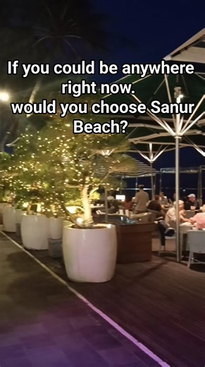 20K views · 574 reactions | Slow and wonderful night in Sanur beach ❤ | Bali Tour Guide | Facebook