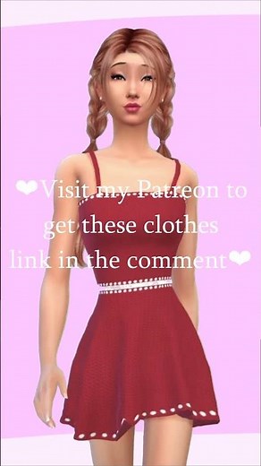 Cute CC for free The Sims 4 #sims4 #simscc #thesims4 #sims4cc #simsfashion