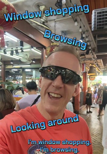 Understanding Window Shopping: Vocabulary Insight