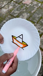 34K views · 206 reactions | How to draw a boat with A Letter step by step for beginners | AP Drawing | Facebook