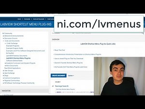 LabVIEW Extension: Right Click Menus
