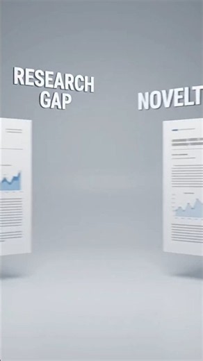 Research Gap vs Novelty: What’s the Difference? #researchscholar