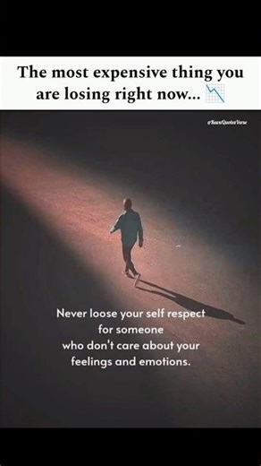 You lost your Self-Respect chasing them... 💔 #quotes #sadstatus #shorts #deeplines #friendship #sad