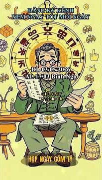 Lịch âm hôm nay 03/05/2026: giờ tốt, tuổi hợp, tuổi nên thận trọng