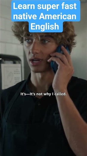 learn super fast native American English with new short #movie