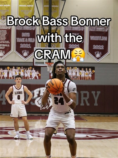 4Star⭐️ 6'8 Pf Brock Bass Bonner rim killin! @bodybagbrock W/26pts on the night in F.B.A win 61-47 over Canterbury advancing📈 Stay Tuned!!! #fypppppp #trendingvideo #dunks #dunk #bigtime