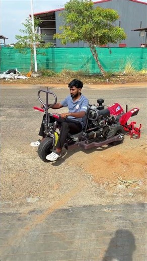 விவசாயிகளின் Powerful Partner🚜 India’s Most Powerful 2-in-1 13 HP Electro Hydraulic RIDE-ON Weeder🔥