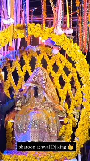 Sharron Athwal DJ King: Stunning Wedding Bridal Setup