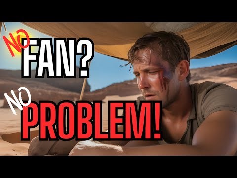 The Secret to Staying COOL in Extreme Heat (NO ELECTRICITY)