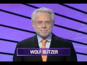 Wolf Blitzer FAILING on Celebrity Jeopardy - Highlights