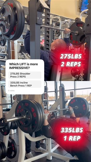 SEATED SHOULDER PRESS VS INCLINE BENCH PRESS!