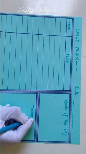 How to make a daily planner using A4 paper | Productive and Organized 2025 | DIY The Mommy Way #diy