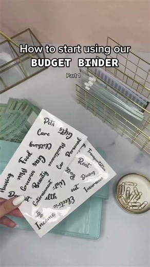 How to start using your budget binder 💙