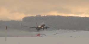 Virtually all flights delayed at Ted Stevens Anchorage International Airport