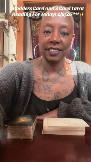 Goddess Card and 3 Card Tarot Reading For Today! 1/8/26 ***✨ #tarot #tarotcards #tarotreader #fyp #foryoupage