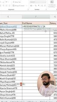Don't Extract Full Name like this in Excel! Instead Use Amazing Trick #excel #exceltips #shorts