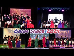 Onam Dance 2024 | Full video |Chakkaramavinte| Appidi Podu|Kala Chashma|Sheila ki|I’m a Mallu|