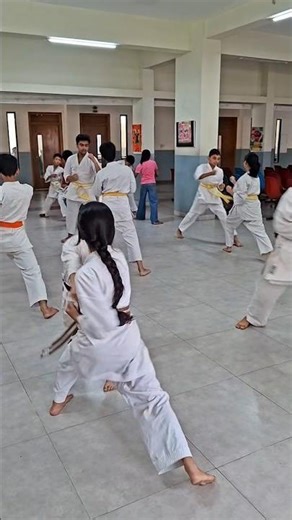 karate basic practice ||基本練習 (full video in channel)#shotokan #karate 🥋 #martialarts #jks#exam 🥋🥋🥋